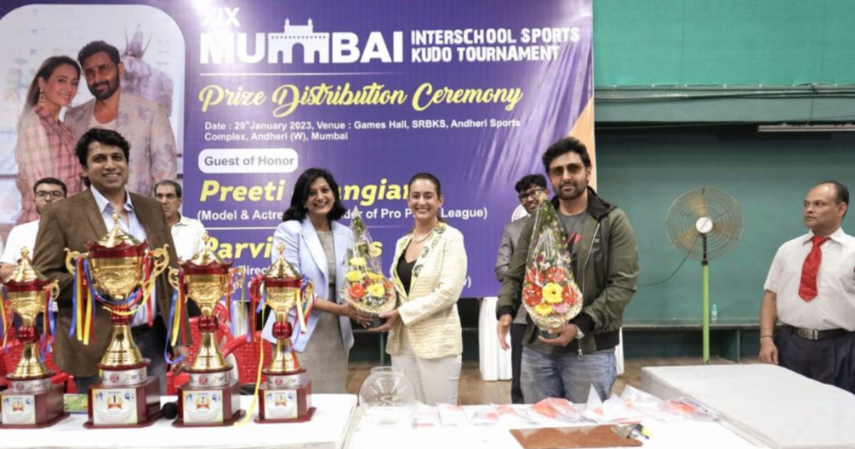 The XIX Mumbai Interschool Sports Kudo tournament organized at Andheri Sports Complex